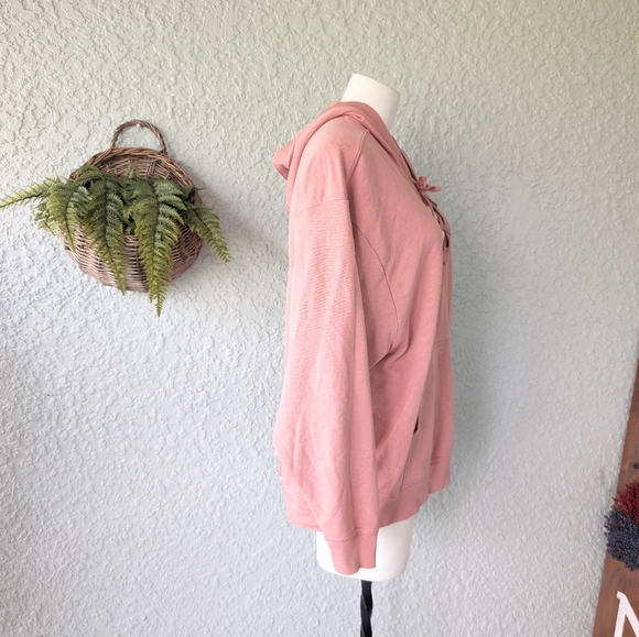 Nike lace up oversized hoodie women's size m - Picture 5 of 9